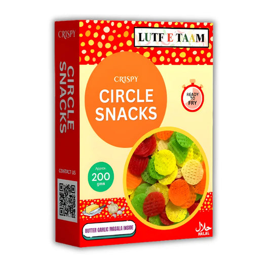 CIRCLE SNACKS (Approx. 200gm) | BUTTER GARLIC MASALA