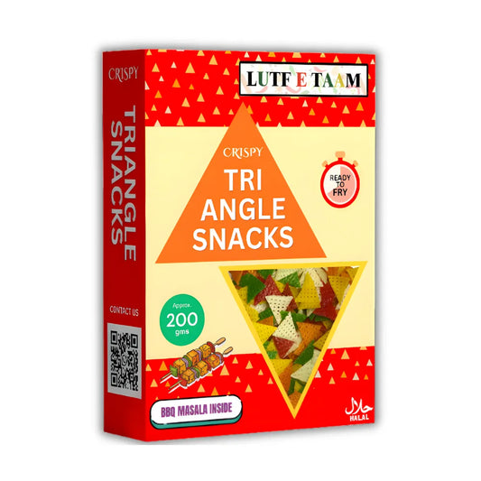 TRIANGLE SNACKS (Approx. 200gm) | BBQ MASALA