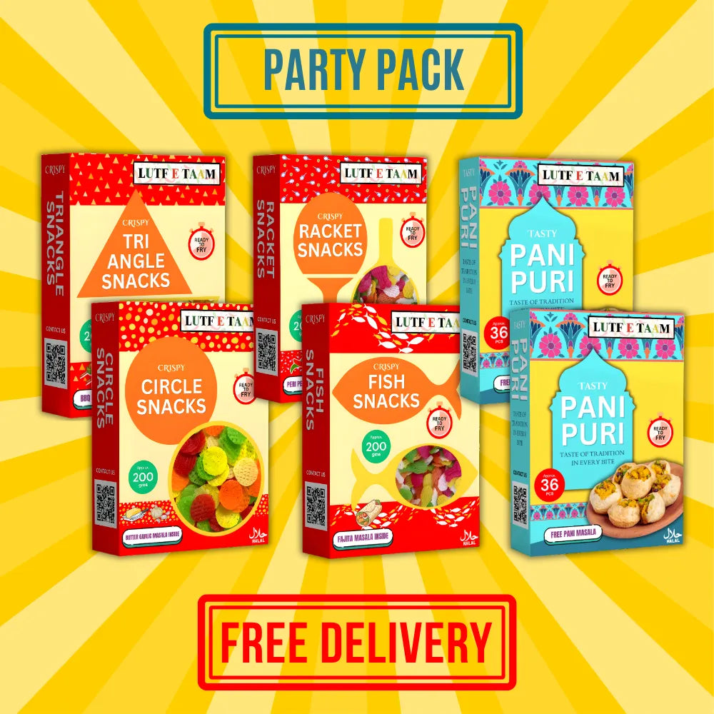 PARTY PACK (PACK OF 6) | FREE DELIVERY